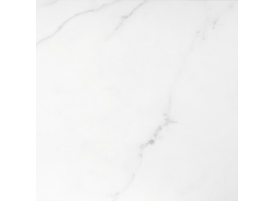 Придиванный столик Loft 50x30см, белый мрамор с черными ножками в Кургане