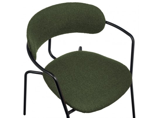 Стул Ant букле зелёный в Кургане