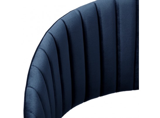 Комплект из 2-х стульев Turin синий с золотыми ножками в Кургане