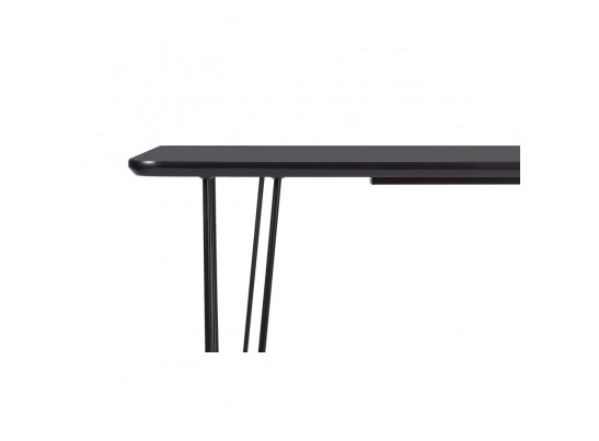 Стол Solution 120x80х75,5см, чёрный в Кургане