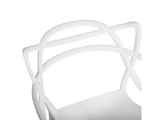 Стул полубарный Masters белый в Кургане