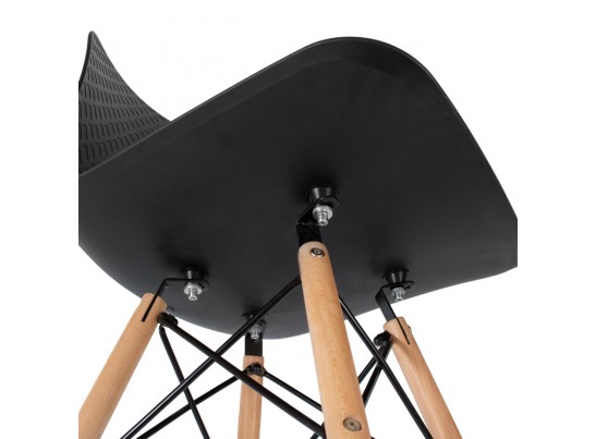 Стул Eames Waffle чёрный в Кургане