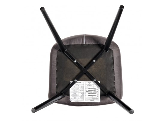 Стул Frida тёмно-серый велюр в Кургане