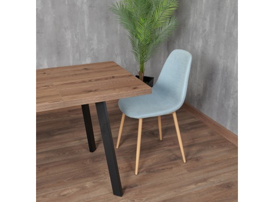 Стул Comfort голубой в Кургане