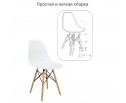 Стул Eames белый в Кургане