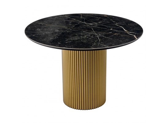 Стол Aura D110, керамогранит Wacom мрамор