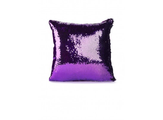 Подушка декоративная «РУСАЛКА» цвет фиолетовый/серебро в Кургане