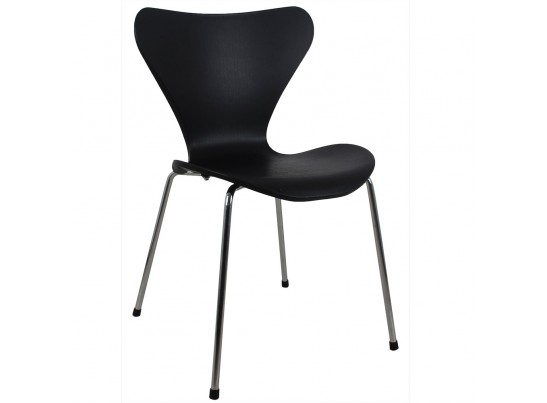 Комплект из 4-х стульев Seven чёрный в Кургане