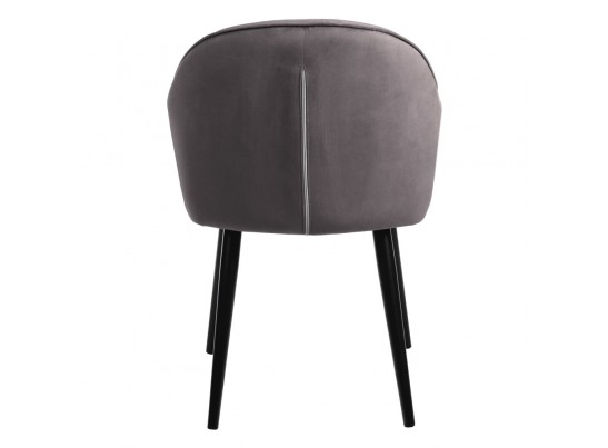 Стул Frida тёмно-серый велюр в Кургане