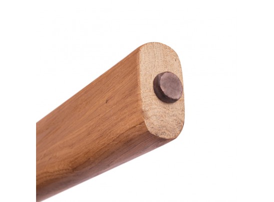 Стул Rich рогожка латте с ножками цвета орех в Кургане