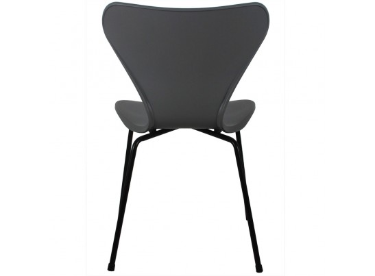 Стул Seven серый с чёрными ножками в Кургане