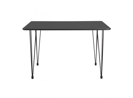 Стол Solution 120x80х75,5см, чёрный в Кургане