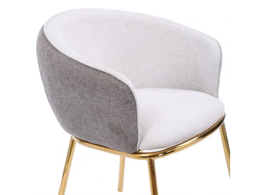 Стул Duke бежевый, латте в Кургане