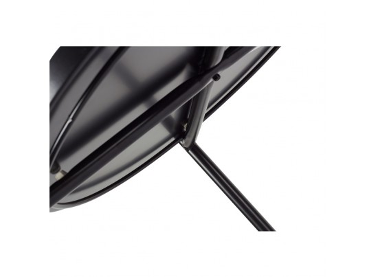 Кофейный столик Moon диам.45x51см, чёрный в Кургане