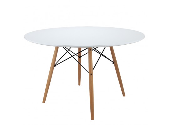 Стол Eames диам.100см, белый в Кургане