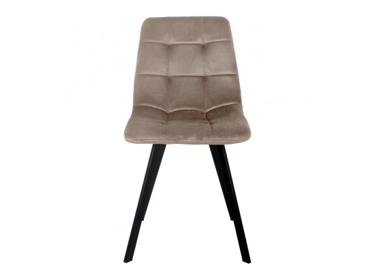 Стул Easy латте с чёрными ножками в Кургане