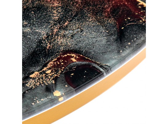 Набор кофейных столиков Tango космический с ножками матовое золото, 2шт в Кургане