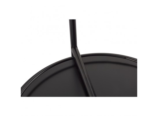 Кофейный столик Moon диам.45x51см, чёрный в Кургане