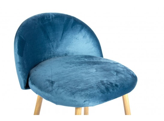 Стул барный Vivian синий в Кургане