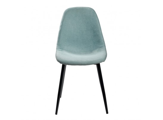 Стул Comfort бирюзовый с черными ножками в Кургане
