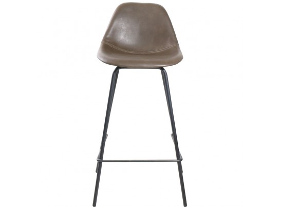 Стул полубарный City коричневый в Кургане