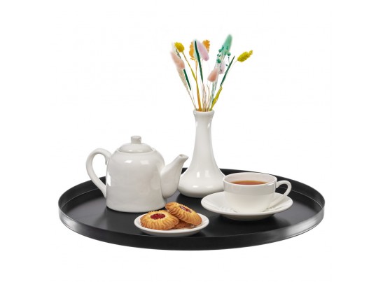 Кофейный столик Moon диам.45x51см, чёрный в Кургане