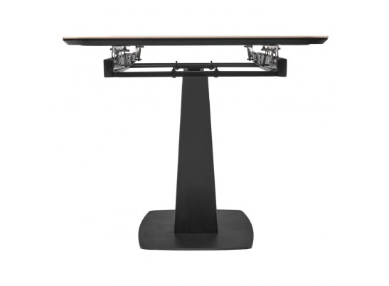 Стол Vito раскладной 120-184x80x75см, керамогранит бежевый, чёрный в Кургане