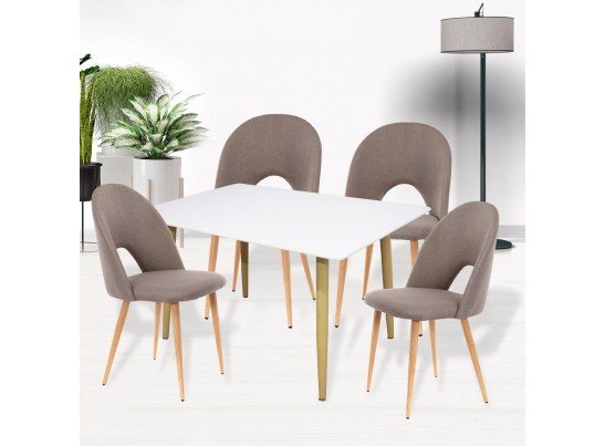 Стул Cleo латте в Кургане