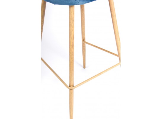 Стул барный Vivian синий в Кургане