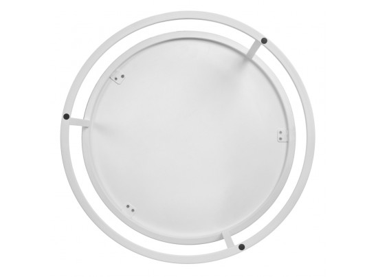 Набор кофейных столиков Tango бежевый мрамор с белыми ножками, 2шт в Кургане