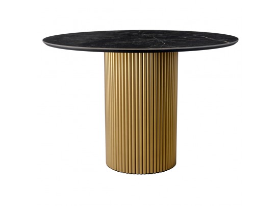 Стол Aura D110, керамогранит Wacom мрамор