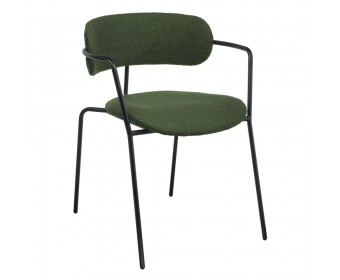 Стул Ant букле зелёный