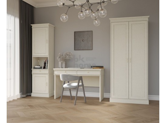 Шкаф для одежды 2-х дверный, Сиена (963*552*2100) Береза бежевая, 31804 в Кургане