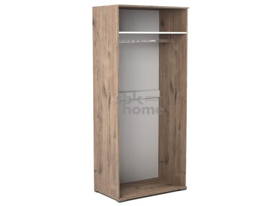 Шкаф Д-1 для одежды глубокий, Денвер (900*523*2020) Дуб Веллингтон, 31401 в Кургане