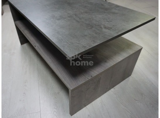 Стол журнальный №1, Честер (900*550*450) Риббек серый, 60504 в Кургане