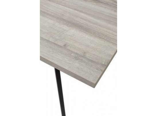 Стол Дуб Шерман серый/каркас черный, ФИН (1200*700*750), 925638 в Кургане