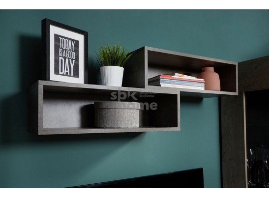 Полка-ниша Д-8, Денвер (650*270*195) Камень темный, 31311 в Кургане