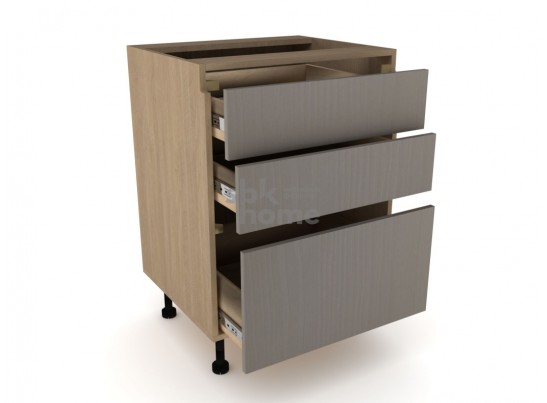 Стол с ящиками "Женева" 60 Дуб Палермо в Кургане