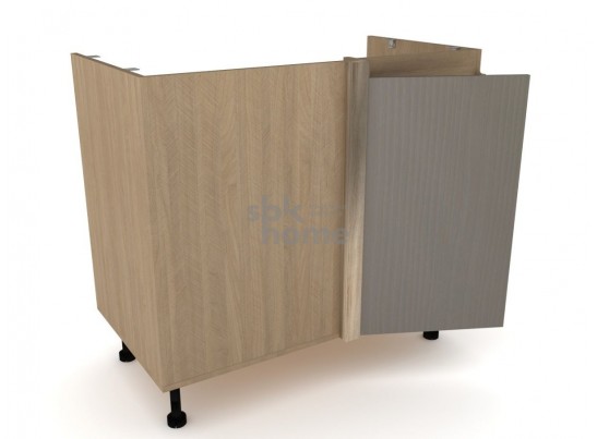 Стол под мойку угловой СМУ-100 правый, Женева (954*534*870) Дуб Палермо/Серый камень , 22030 в Кургане