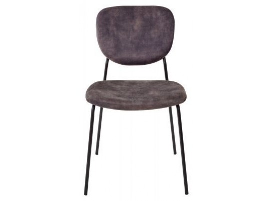 Стул античный серый/каркас черный, CONVERS (490*560*830), 925633 в Кургане