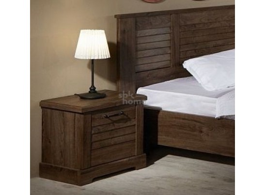 Тумба прикроватная, Кантри (512*408*484) Орех Риббек темный, 11306 в Кургане