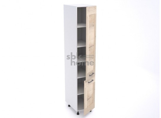 Пенал ПГ-40, Дублин (400*570*2166) Дуб галифакс белый, 21662 в Кургане