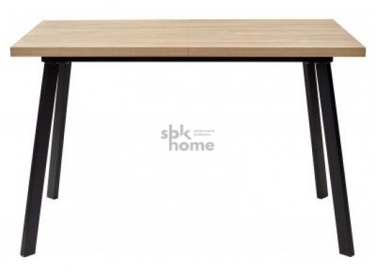 Стол ФИН Дуб Канзас/каркас черный (1200*700*750), 925639 в Кургане