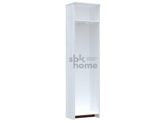 Шкаф для одежды 1-но дверный, Кантри (592*410*2104) Сосна Андрерсен/Орех Риббек темный, 30905 в Кургане