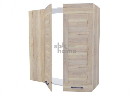 Пенал угловой ПУ-1216 (720), Дублин (1216*400*1308) Дуб галифакс белый, 21673 в Кургане