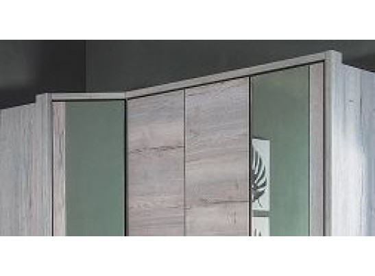 Обкладка для 4-х дверного шкафа, Мале (38*100*1816) Дуб галифакс белый, 11224 в Кургане