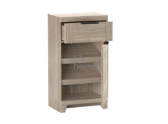 Тумба высокая узкая, Юта (543*377*1000) Дуб Мария, 50605 в Кургане