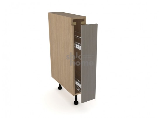 Стол, бутылочница СБ-15, Женева (150*520*870) Дуб Палермо/Серый камень , 22016 в Кургане