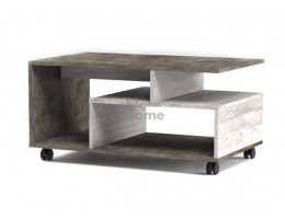 Стол журнальный №2, Честер (900*550*450) Риббек серый, 60505