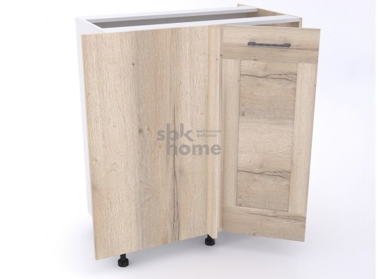 Стол угловой 960 СУ -100 правый , Дублин (900*470*1060) Дуб галифакс белый, 21628 в Кургане